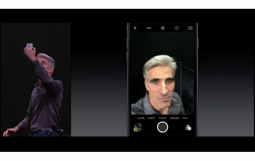 iPhone 6s - tryb selfie
