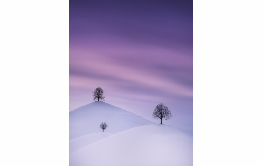 fot. Cedric Tamani, The Drumlins in Winter, 3. miejsce w kat. pojedynczej / 2021 International Landscape Photographer of the Year