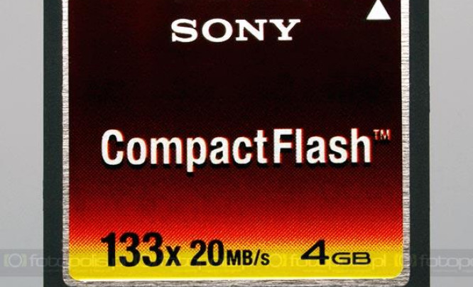  CompactFlashe marki Sony jeszcze w tym miesiącu
