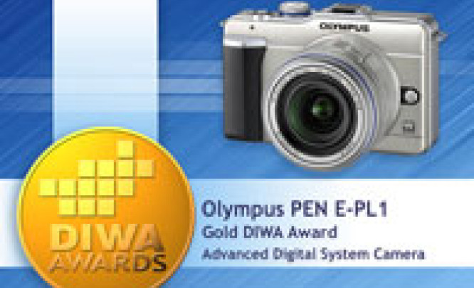 Złoty medal DIWA dla aparatu Olympus PEN E-PL1