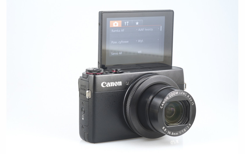 Canon PowerShot G7 X - odchylany ekran