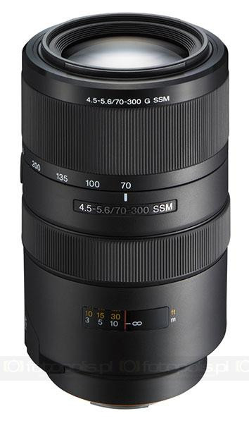 Sony SAL 70-300mm f/4.5-5.6 G - zgodnie z zapowiedziami