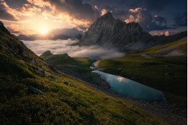 fot. Andrea Zappia, "Above the Clouds", 3. miejsce w kat. Portfolio / 2021 International Landscape Photographer of the Year