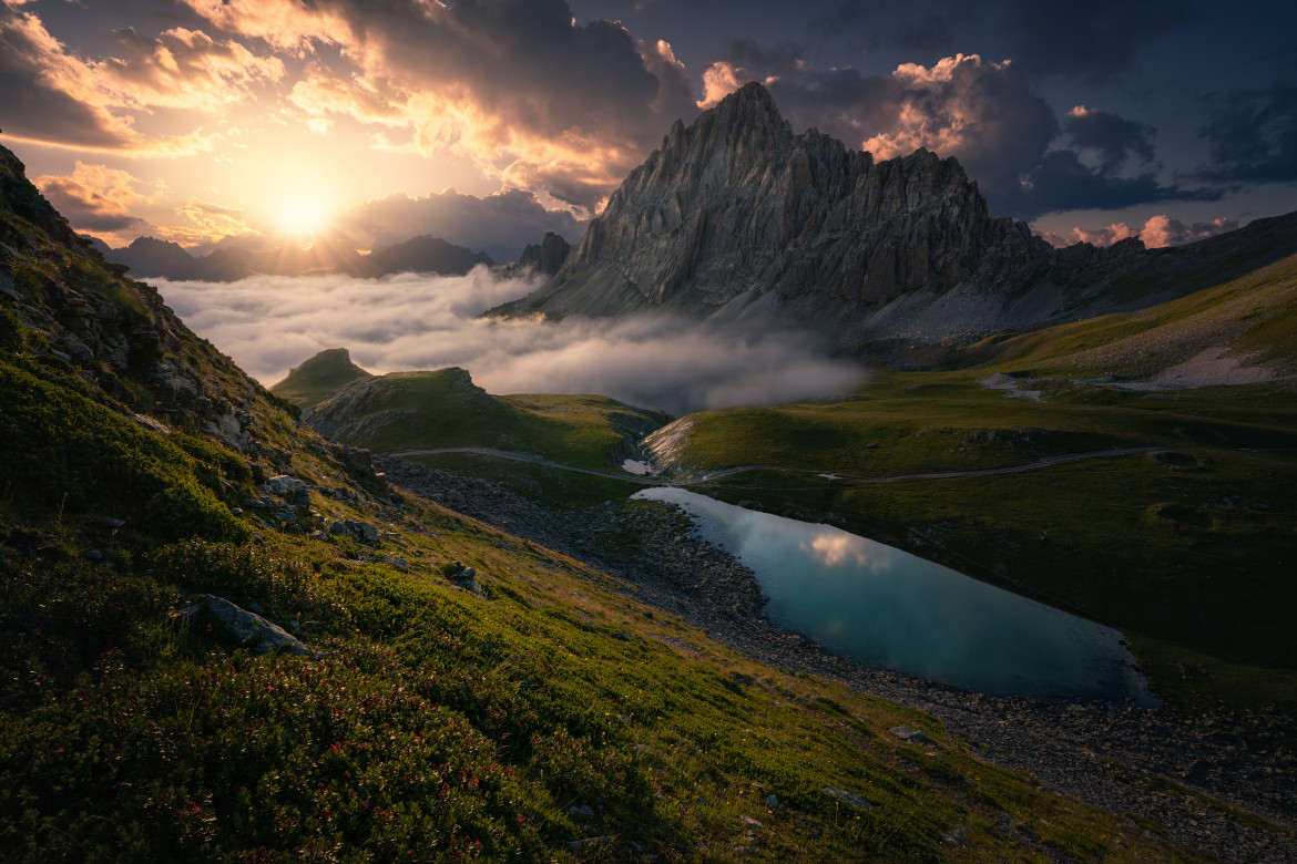 fot. Andrea Zappia, "Above the Clouds", 3. miejsce w kat. Portfolio / 2021 International Landscape Photographer of the Year