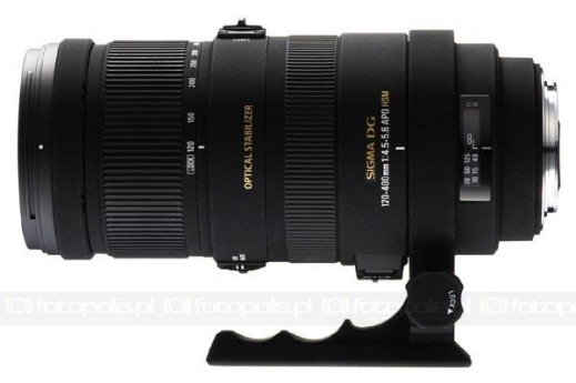 Sigma APO 120-400mm f/4.5-5.6 DG OS HSM - duży zakres i stabilizacja