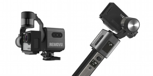 Removu S1 - wodoodporny stabilizator do kamer sportowych
