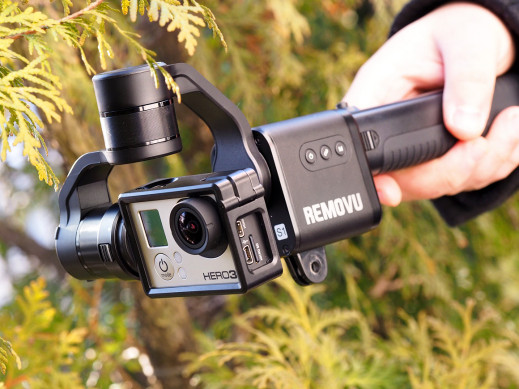 Removu S1 - test gimbala