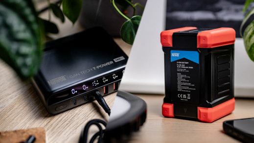 Nowe akcesoria Newell - ładowarka USB GaN Tech T-Power 140 W i bateria V-Mount BP-310F