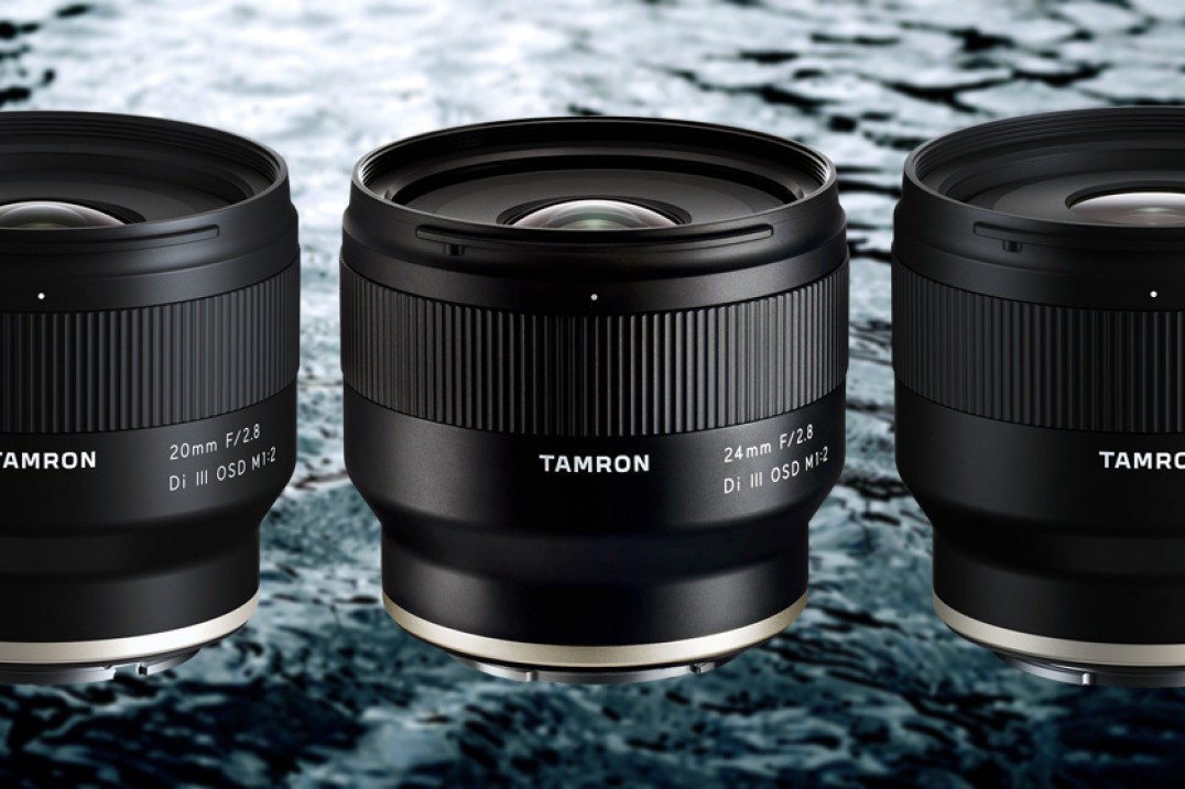 Tamron wprowadza trzy nowe kompaktowe i niedrogie stałki do Sony E