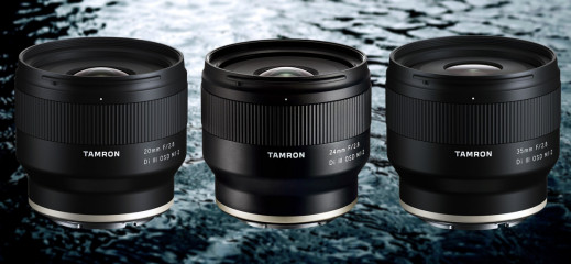 Tamron wprowadza trzy nowe kompaktowe i niedrogie stałki do Sony E