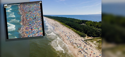 Czy zdjęcie plaży we Władysławowie to fake news? Analizujemy fotografie Kacpra Kowalskiego i burmistrza miasta 