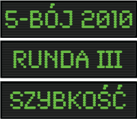 5-bój fotopolis.pl 2010 - wyniki III rundy