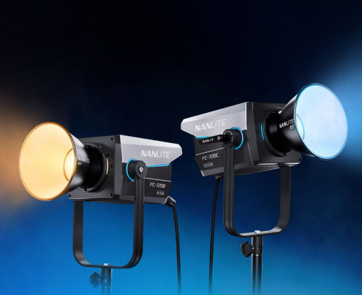 Nanlite rozszerza serię FC o dwie lampy 750 W: bi-color FC-720B i full color FC-720C