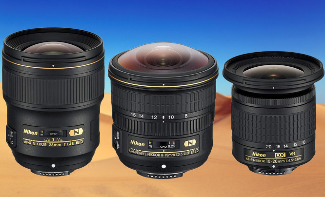  Nikon AF-S Nikkor 28 mm f/1.4E ED, 8-15 mm f/3.5-4.5E ED i AF-P 10-20 mm f/4.5-5.6G VR - szerokokątna ofensywa