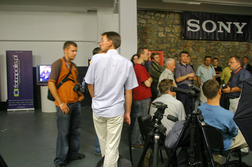 Sony A100 Road Show w Krakowie dla czytelników Fotopolis - relacja