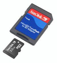 Karta SanDisk 2GB microSD - największa z najmniejszych