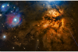 fot. Steven-Mohr,  "Flame Nebula" / Astronomy Photographer of the Year 2021