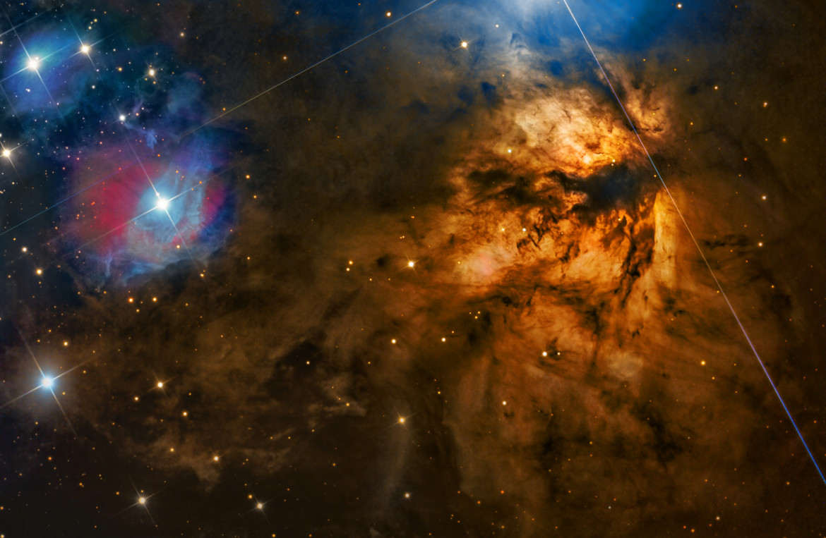 fot. Steven-Mohr,  "Flame Nebula" / Astronomy Photographer of the Year 2021