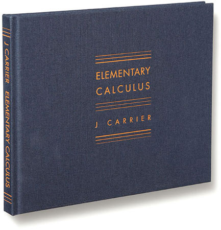 J Carrier "Elementary Calculus" - recenzja