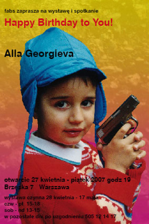 Alla Georgieva "Happy Birthday to You!"