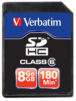 Verbatim SDHC Video HD