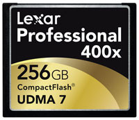 Lexar Professional 400x Compact Flash 256GB