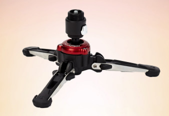 Manfrotto XPRO Monopod+ - głowica kulowa w podstawie