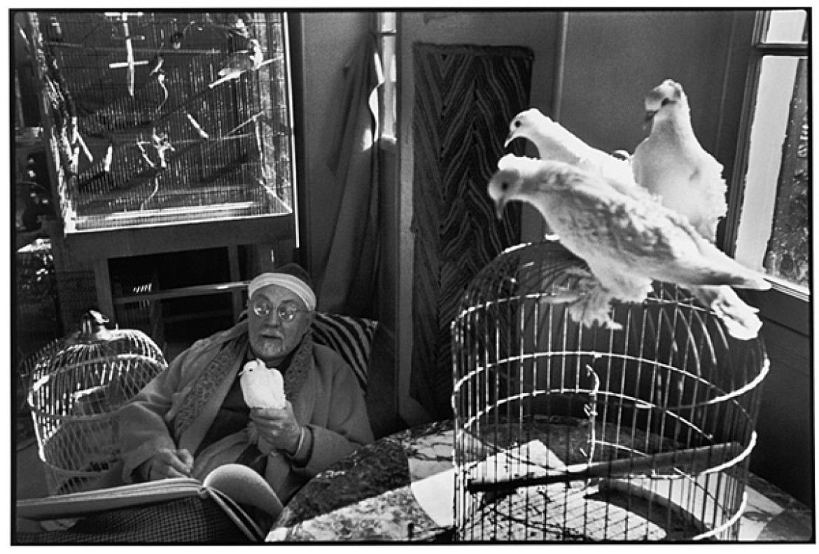 FRANCJA. Alpes-Maritimes. Vence. Luty 1944. Francuski malarz Henri MATISSE w swoim domu, "Le Reve"  Henri Cartier-Bresson / Magnum Photos  / EK Pictures