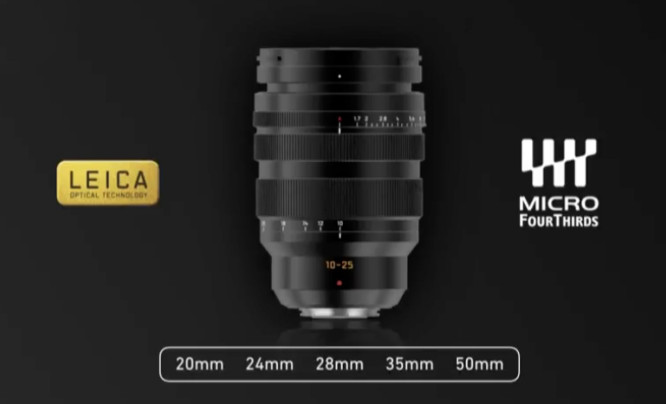 Panasonic zapowiada obiektyw 10-25 mm f/1.7 - jedyny tak jasny zoom do Mikro Cztery Trzecie