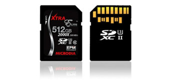 Microdia Xtra Elite SD 4.0 - odczyt i zapis z prędkością do 300 MB/s