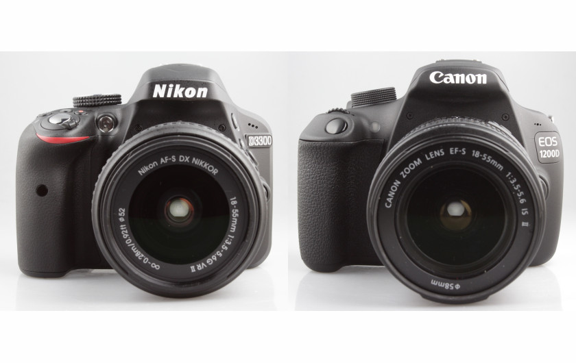 NIkon D3300 vs. Canon 1200D