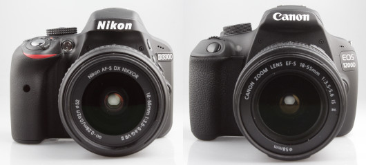 NIkon D3300 vs. Canon 1200D