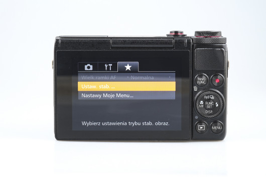 Canon PowerShot G7 X - menu