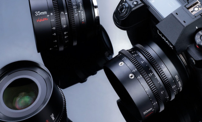 7Artisans Vision 25 mm, 35 mm i 50 mm T1.05 - superjasne i supertanie obiektywy filmowe