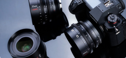 7Artisans Vision 25 mm, 35 mm i 50 mm T1.05 - superjasne i supertanie obiektywy filmowe