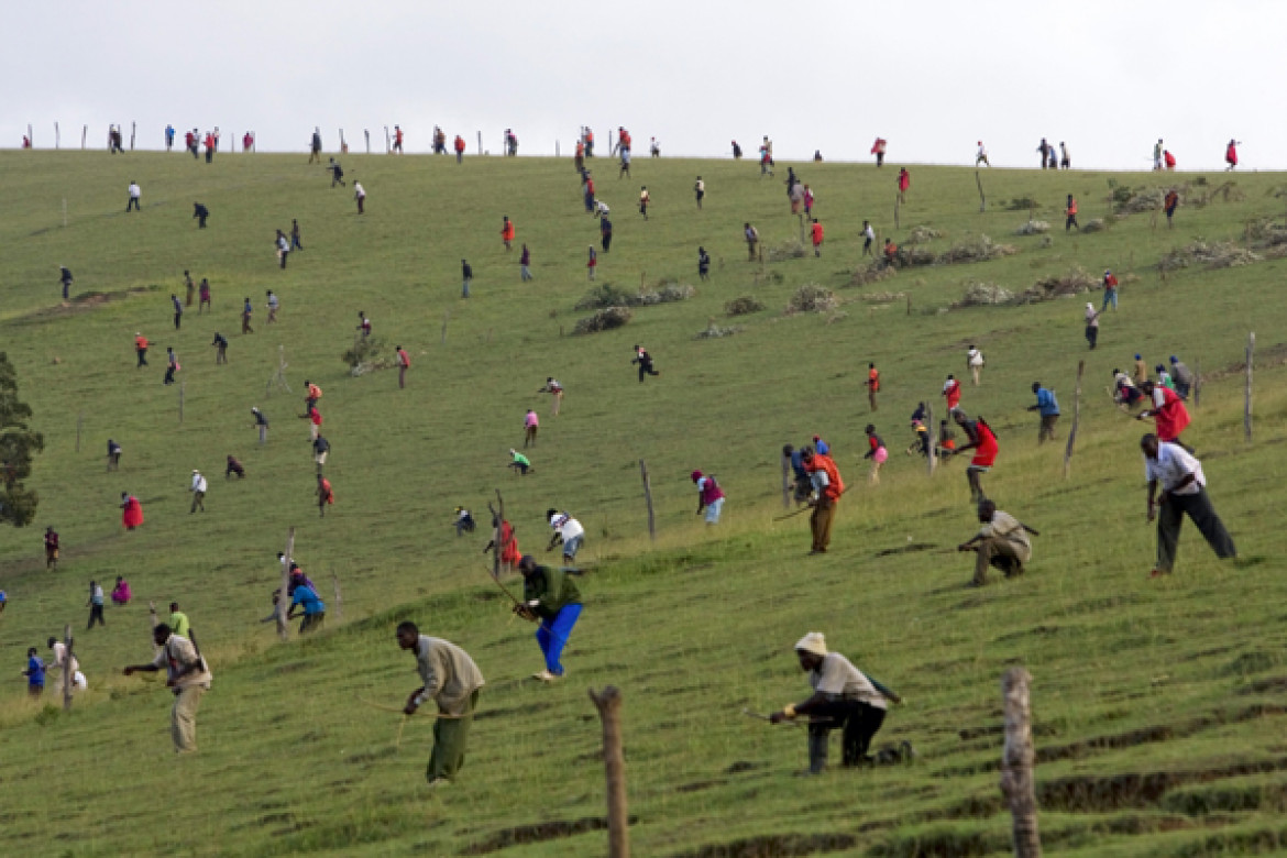 1. nagroda w kategorii Ludzie w wiadomościach (zdjęcie pojedyncze): Chiba Yasuyoshi, Japonia, Agence France-Presse, Konflikt między plemieniami, Zachodnia Kenia, 1 marca