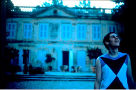 Simon laughing. Yvon's house. Avignon. 2001