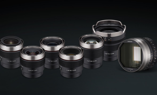  Samyang V-AF 20 mm T1.9 i innowacyjny adapter anamorficzny - linia niedrogich filmowych stałek AF nareszcie kompletna