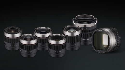 Samyang V-AF 20 mm T1.9 i innowacyjny adapter anamorficzny - linia niedrogich filmowych stałek AF nareszcie kompletna