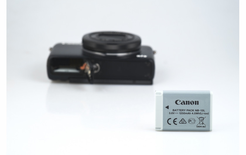 Canon PowerShot G7 X - parametry baterii