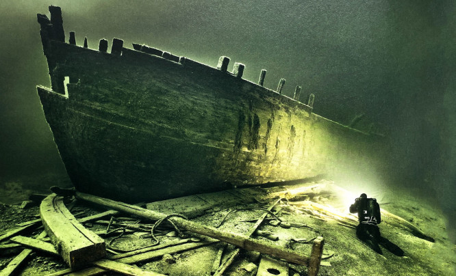  Statki widmo istnieją - niezwykłe zdjęcia z dna Morza Bałtyckiego w albumie „Ghost Ships of the Baltic Sea”