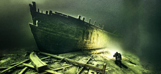 Statki widmo istnieją - niezwykłe zdjęcia z dna Morza Bałtyckiego w albumie „Ghost Ships of the Baltic Sea”