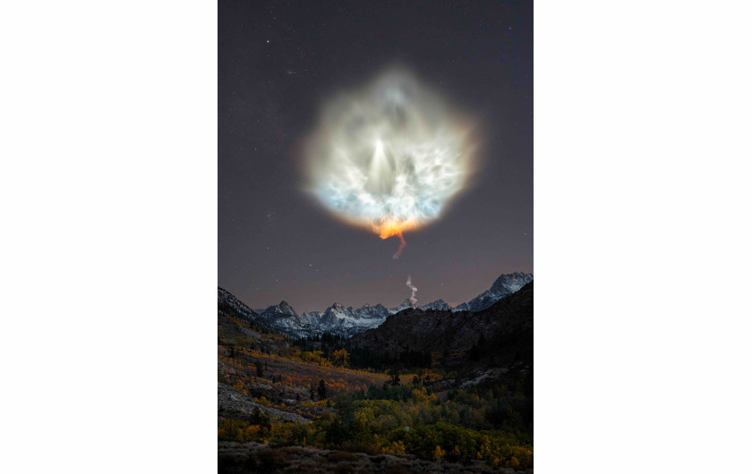 fot. Brandon Yoshizawa, Flower Power, wyróżnienie w kategorii Skyscapes / Insight Investment Astronomy Photographer of the Year 2019