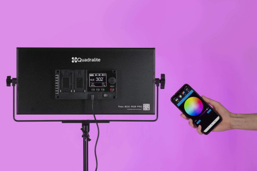 Quadralite Thea 300 oraz 600 RGB PRO - wszechstronne panele LED do produkcji filmowych i fotograficznych