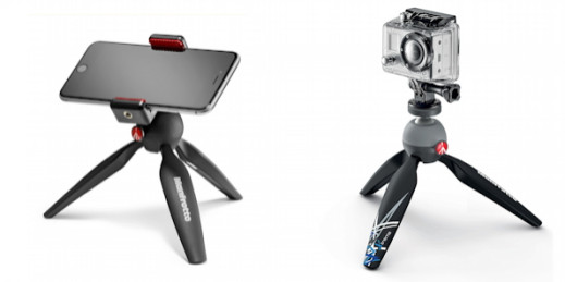 Manfrotto PIXI Extreme i Smart - kompaktowe statywy do smartfonów i kamer sportowych