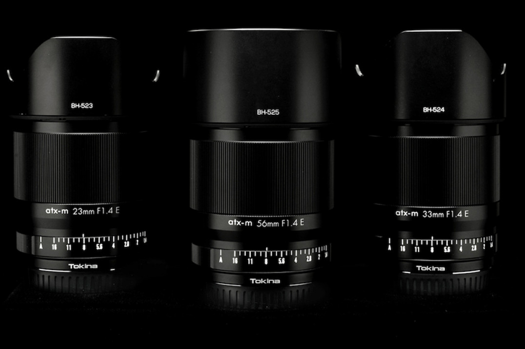 Obiektywy Tokina ATX-M 23 mm f/1.4, 33 mm f/1.4 i 56 mm f/1.4 od teraz także do Sony E