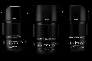 Obiektywy Tokina ATX-M 23 mm f/1.4, 33 mm f/1.4 i 56 mm f/1.4 od teraz także do Sony E