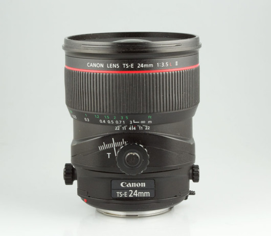 Canon TS-E 24mm f/3,5L II - działanie tiltu