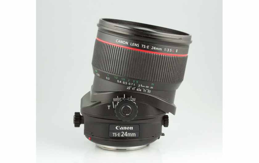 Canon TS-E 24mm f/3,5L II - działanie tiltu
