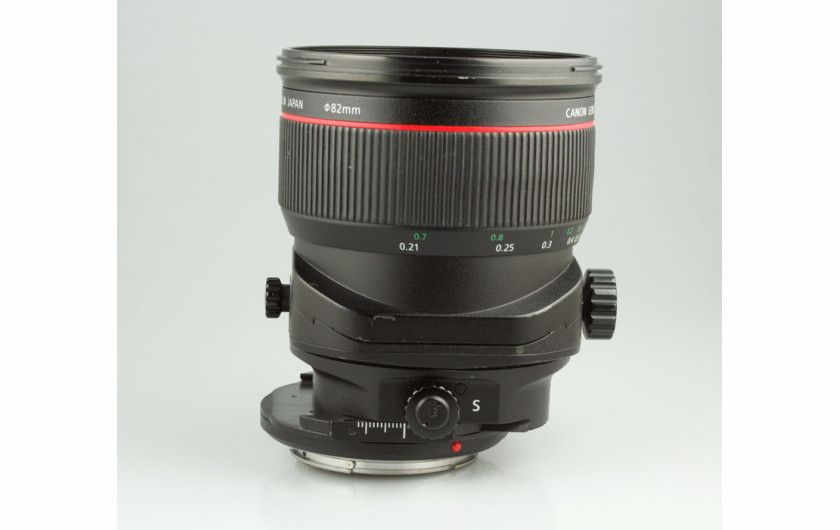 Canon TS-E 24mm f/3,5L II - działanie shifta